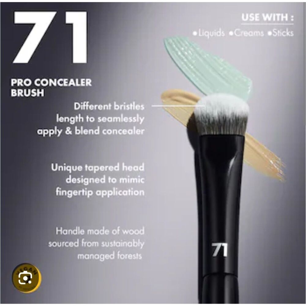 SEPHORA COLLECTION  PRO Concealer Brush #71 - Picture 3 of 3
